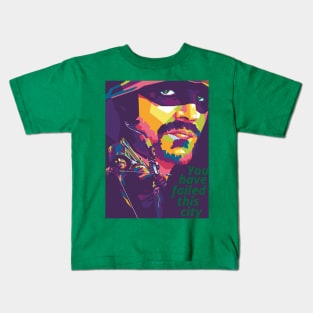 Pop art Green Arrow Kids T-Shirt